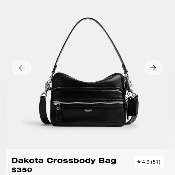Coach Dakota Crossbody Bag - Picture 11 of 11